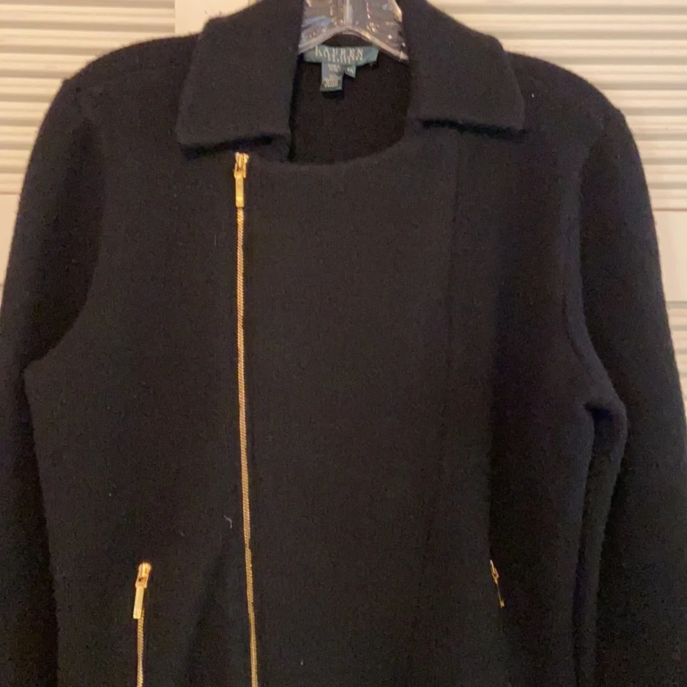 LAUREN RALPH LAUREN Asymmetric Side Zip Jacket - Picture 3 of 6